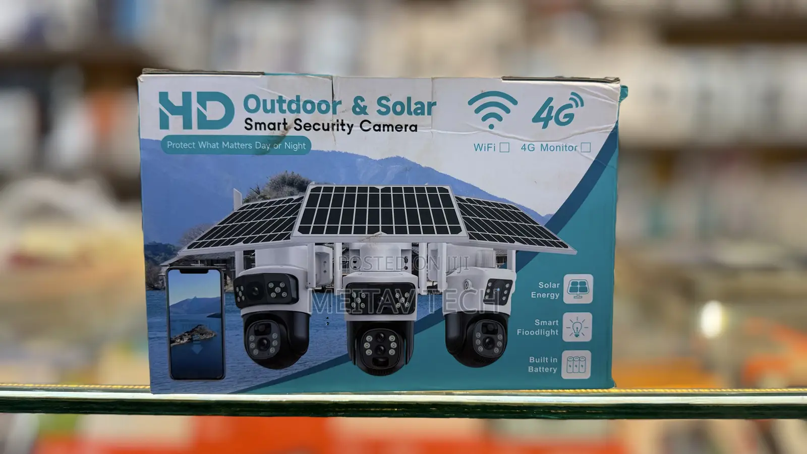 Hd Outdoor Solar PTZ Camera Ip66