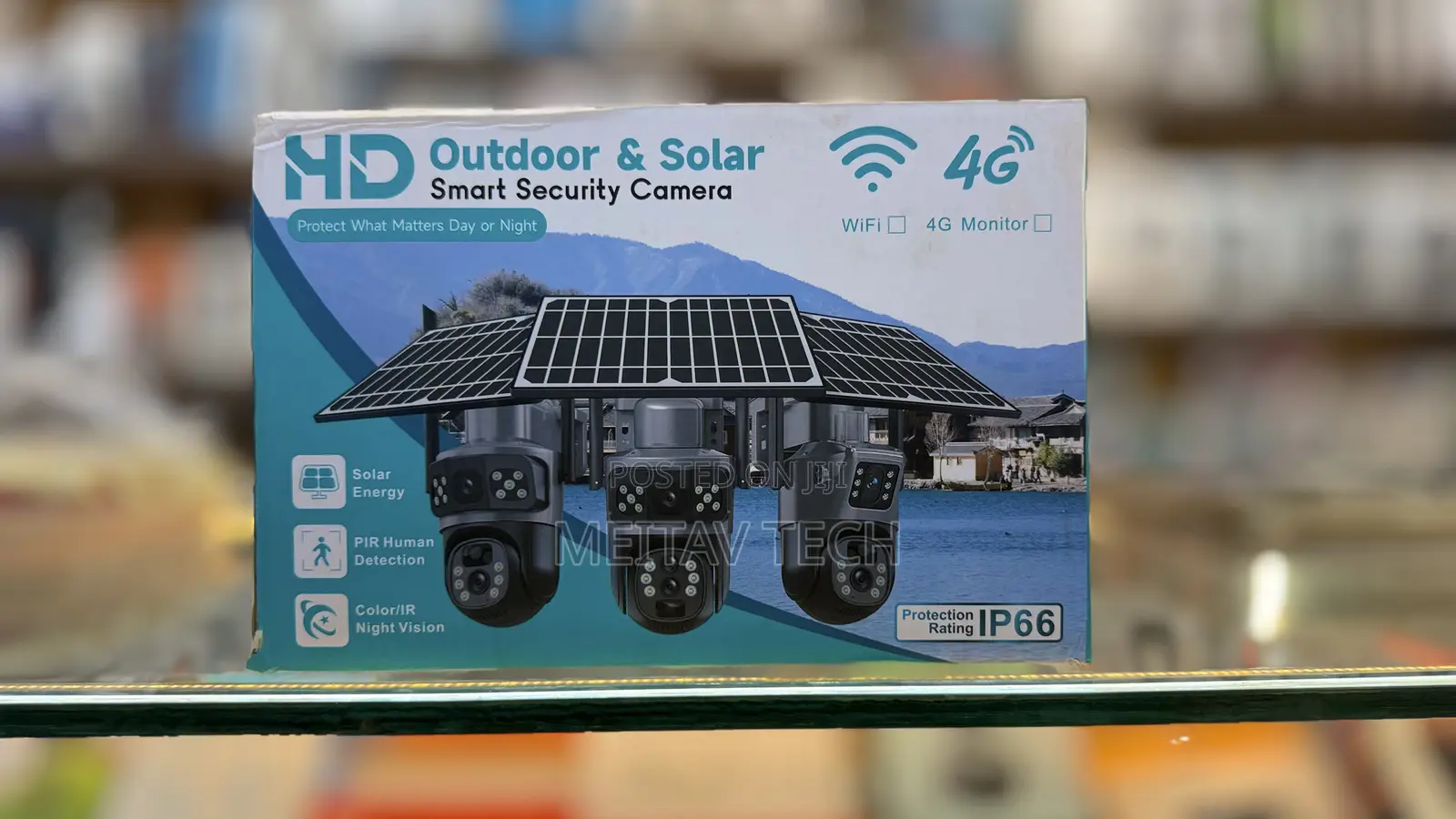 Hd Outdoor Solar PTZ Camera Ip66
