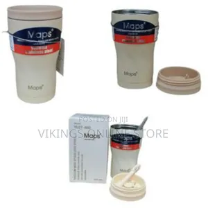 460ml Ceramic Travel Mug, Double Wall Insulated Thermo Coffee Mug