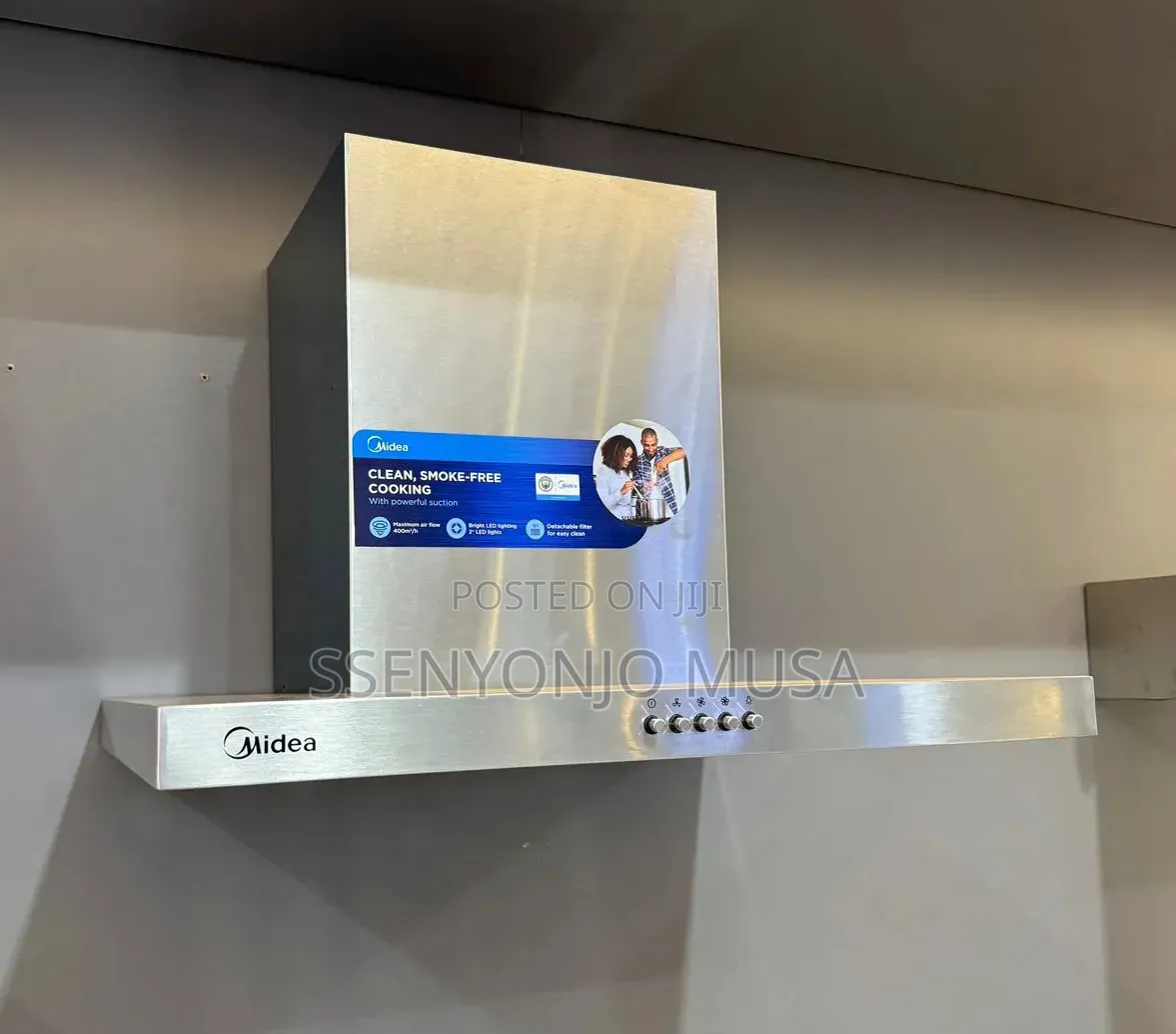 Midea Wall Mounted Kitchen Hood Extractor – Chimney Cooker Hood
