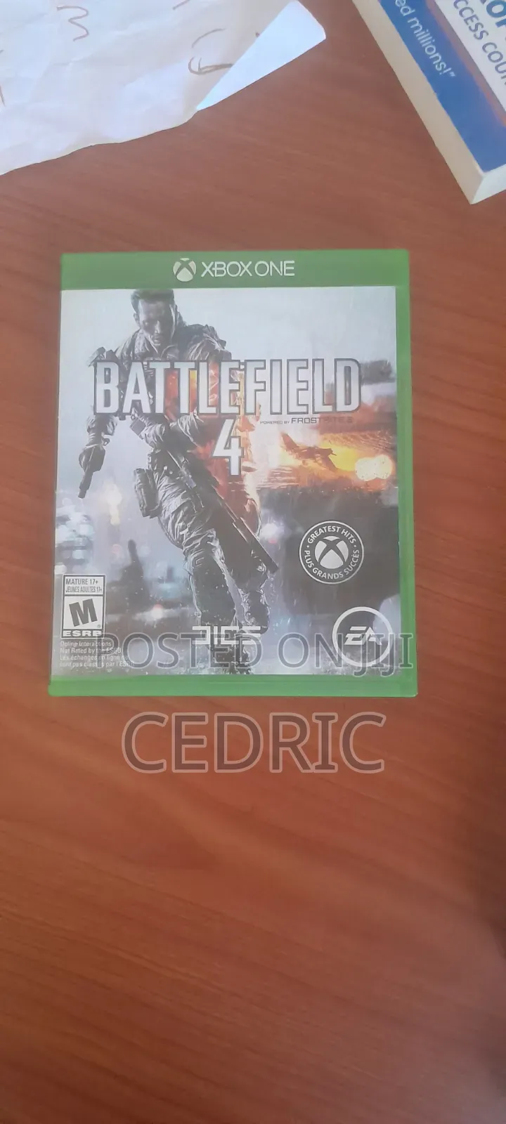 Battlefield 4 Xbox One Disc