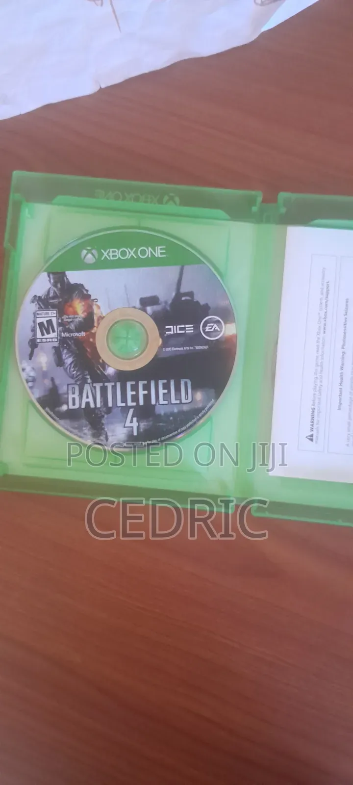 Battlefield 4 Xbox One Disc