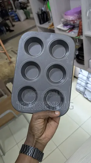 6 Cup Muffin Baking Pan Cupcake Tray