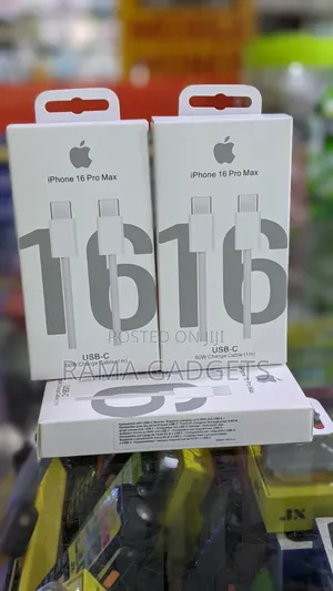 60w Usb-C Charge Cables (1m) Designed for iPhone 16 Pro