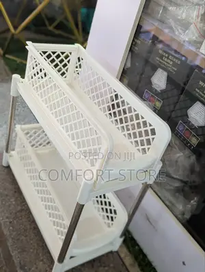 White Kitchen Spice Storage