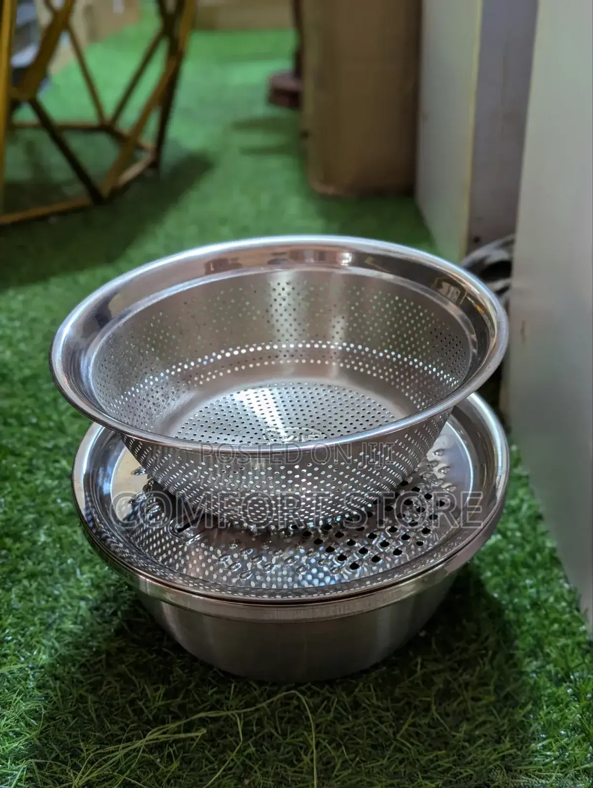 Stainless Steel Draining Basket