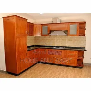 Wooden Effect Kitchen Cabinets From 990,000/- Per Running Meter