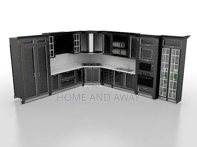 Modern Smart Elegant Kitchen Cabinets From 7,000,000/- In Any Colour