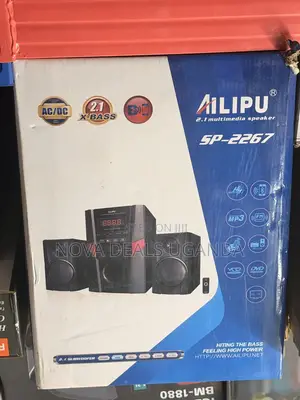 Alipu Sp-2267 2.1 Multimedia Bluetooth Subwoofer System Bass Speaker