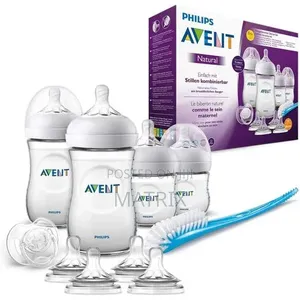 Avent Natural Baby Bottle Starter Set for Newborns