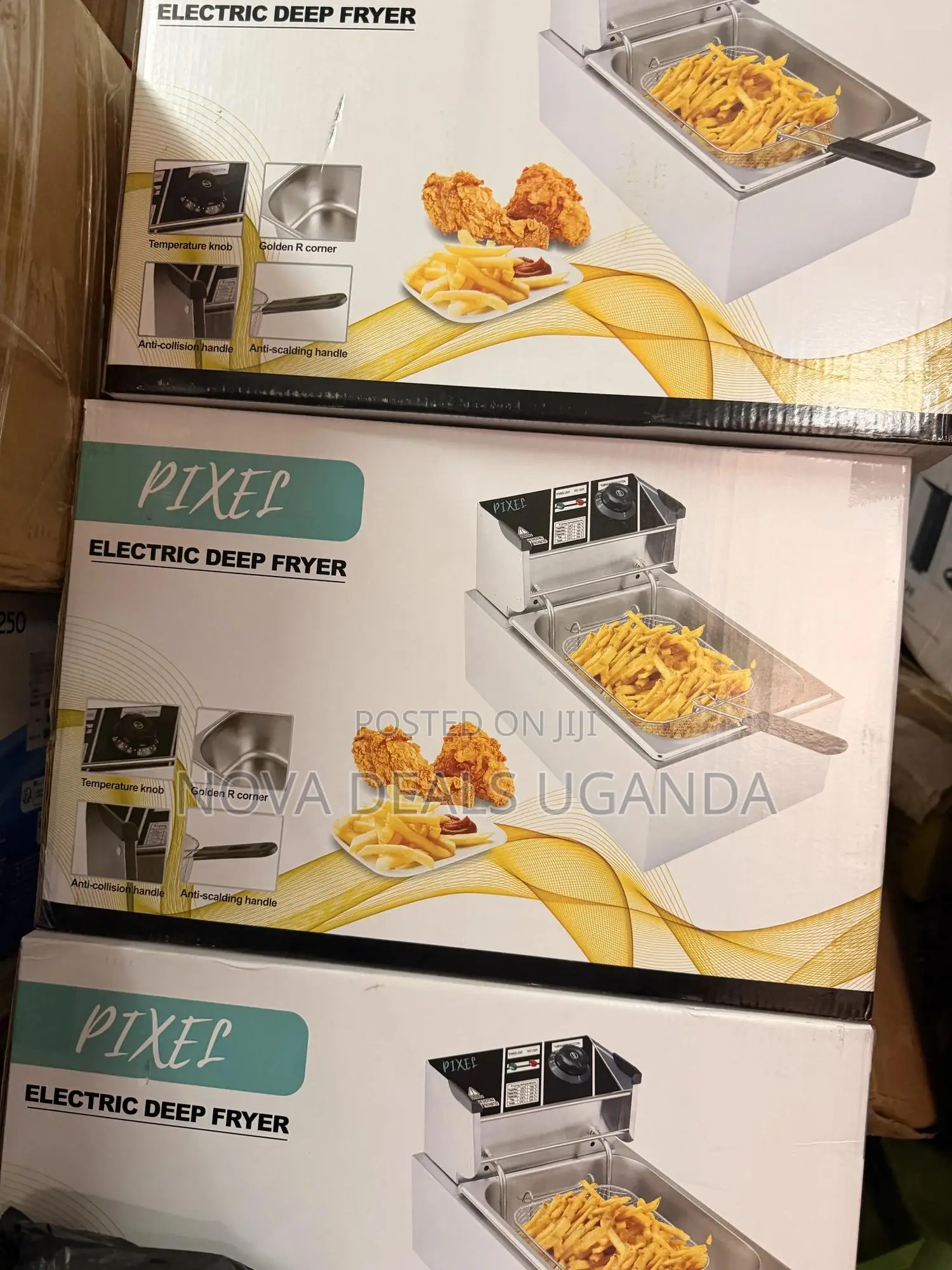 Pixel 6l Single Deep Fryer Brand New