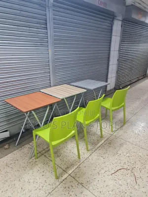 Foldable Reading Table and Portable Chair Set of One Table and Chair