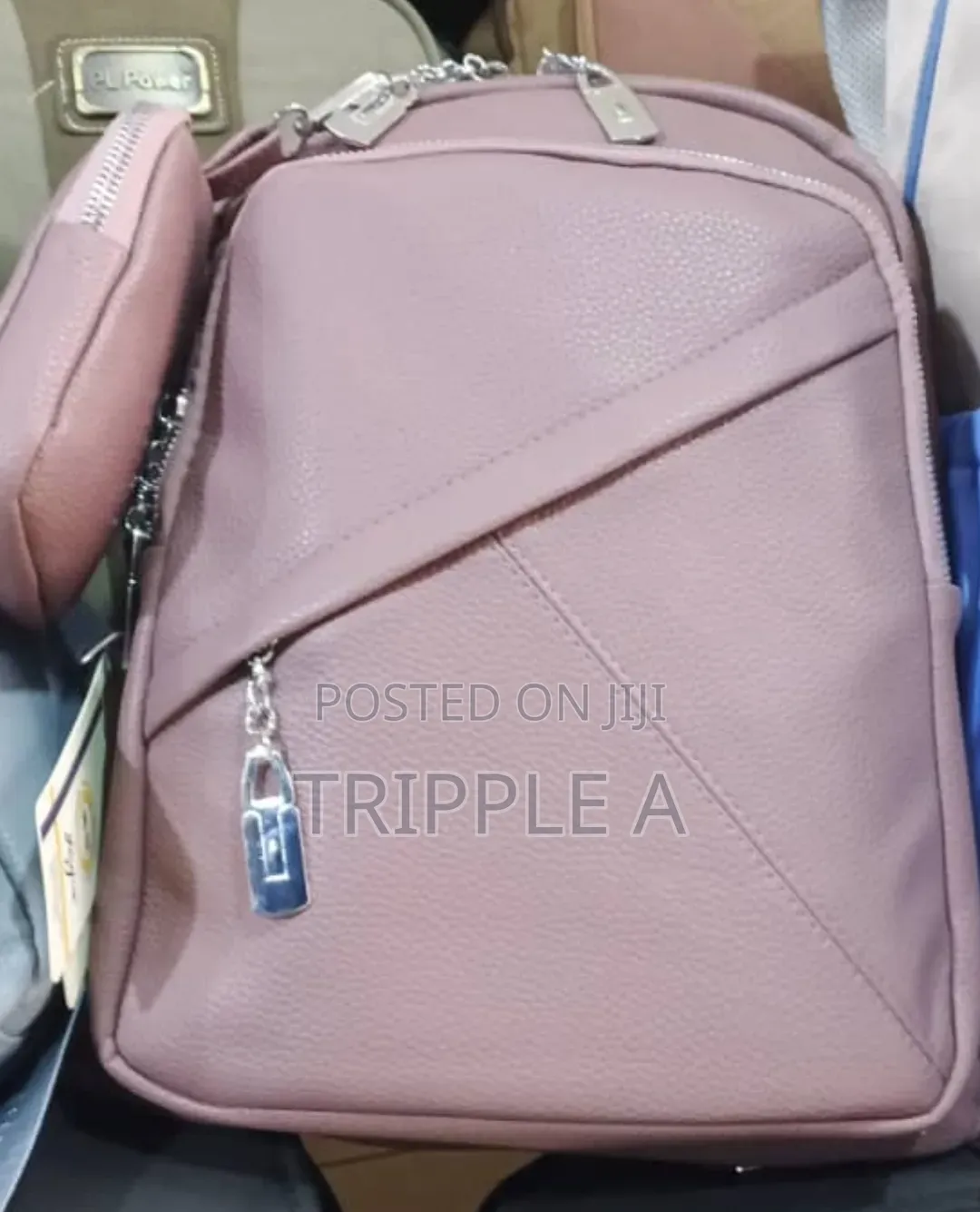 Pu Leather Backpack Bag