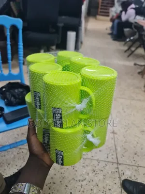 Lemon Green Plastic Cups Plastic Cups 12pcs