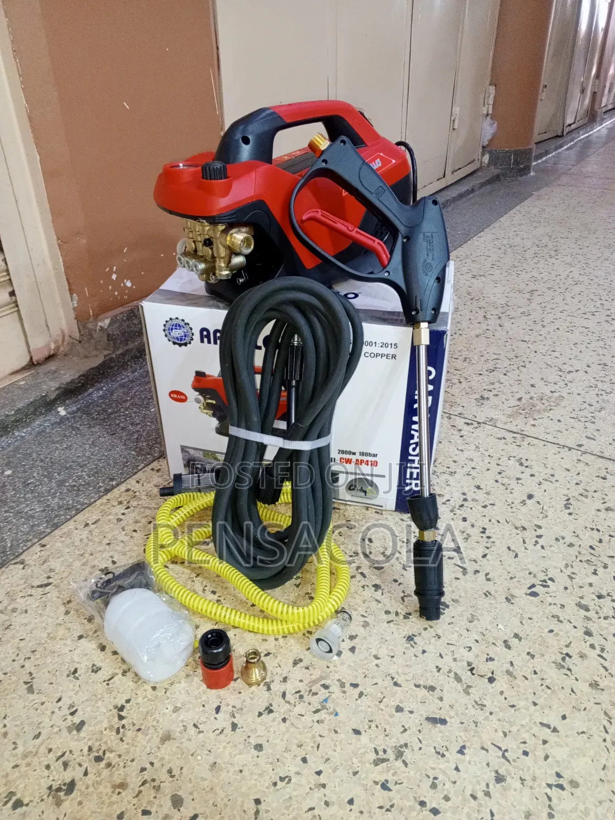 Electric Pressure Washer/ Car Washer 180bars