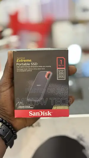 Sandisk 1tb Extreme Portable SSD Upto 1050mb/S