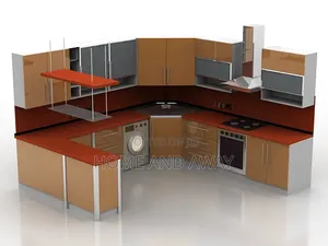 Kitchen Cabinets With Peninsulas From 825,000/- Per Running Meter
