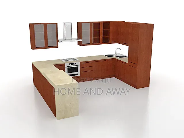 Kitchen Cabinets With Peninsulas From 825,000/- Per Running Meter