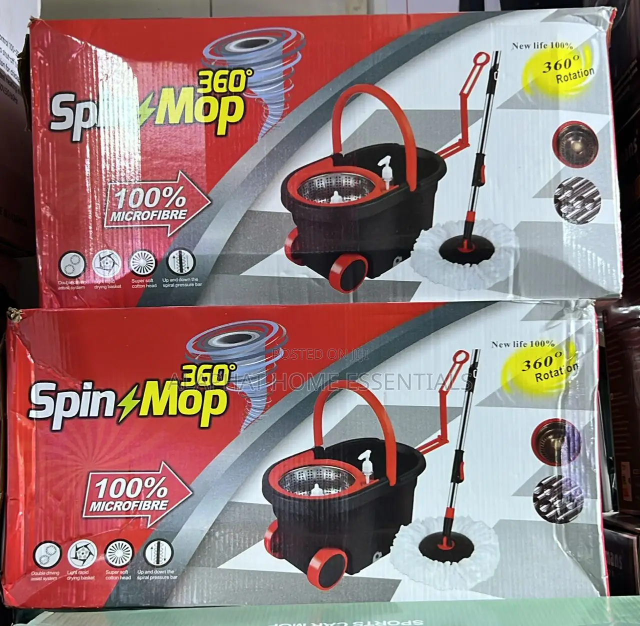 360° Spin Mop and Bucket System