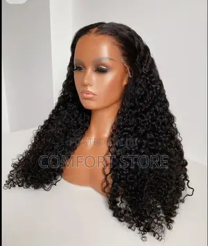 12a Grade Water Curly Wigs 26 Inches Black Virgin Human Hair Wigs