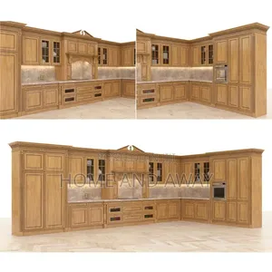 African Pure Wood Kitchen Cabinets From 1,200,000/- Per Running Meter