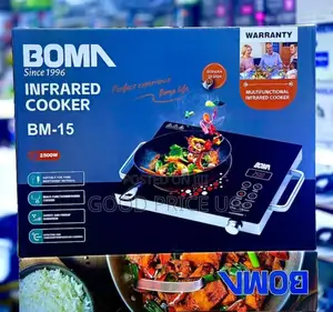Boma Bm-15 Infrared Cooker Featuring a 2500w Touch Panel.