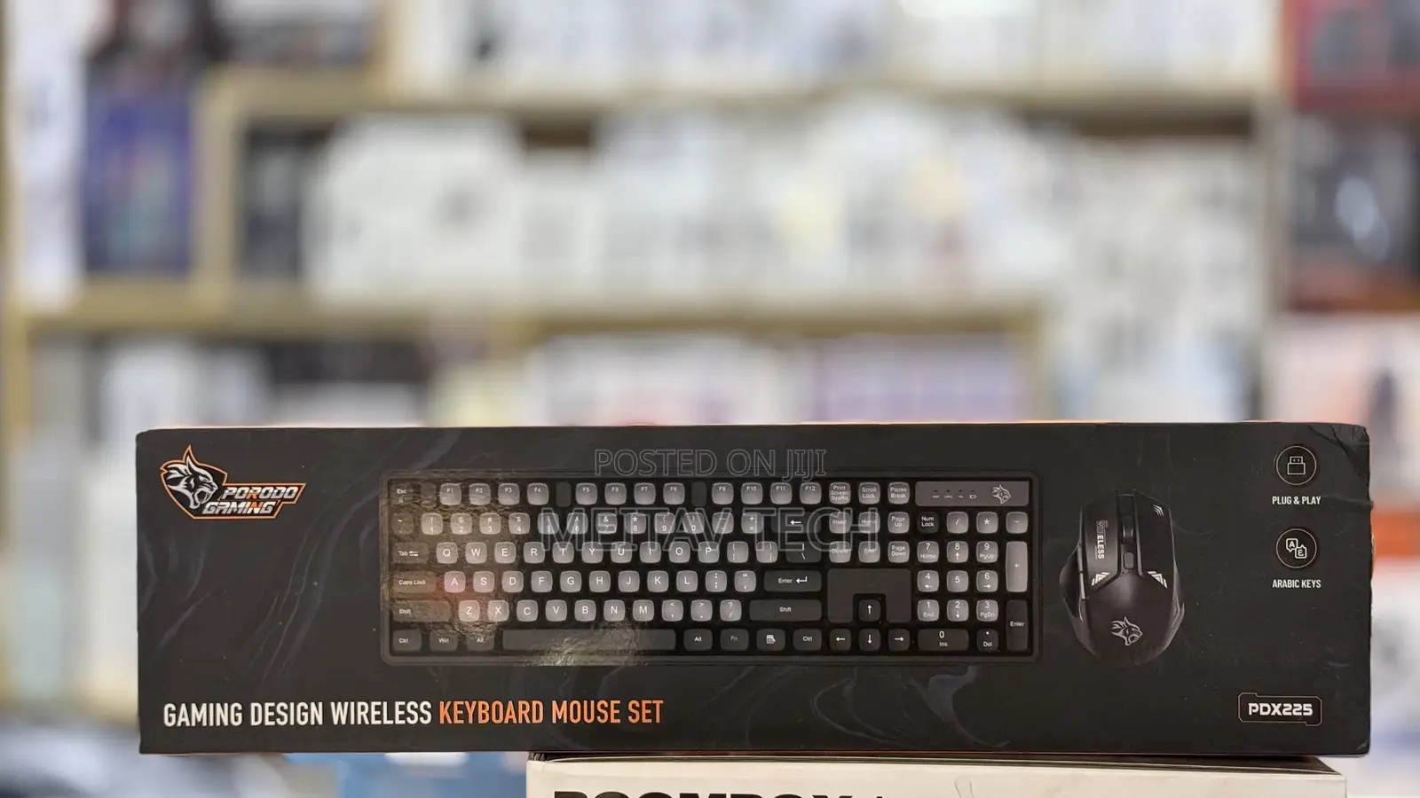Porodo Gaming Design Wireless Keyboard and Mouse