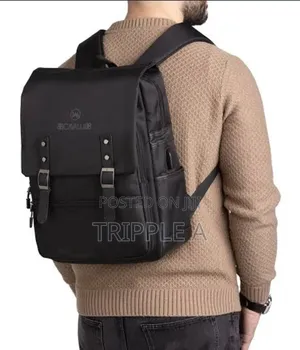 Luxury Flap Laptop Backpack Bag