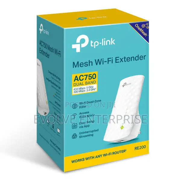 Tp-link Re200 Ac750 Mesh Wi-fi Range Extender