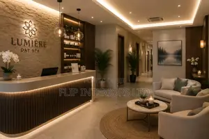 Custom Spa Reception Relaxation Area Installations