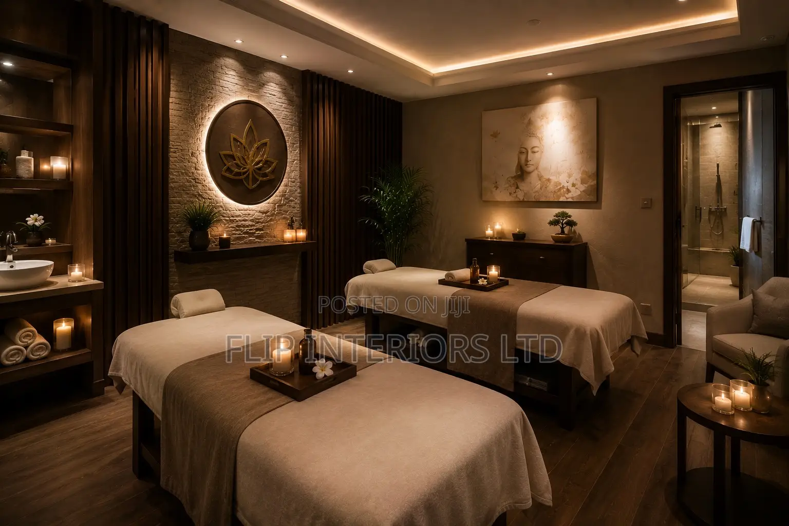 Luxury Massage Spa Interior Design Solutions