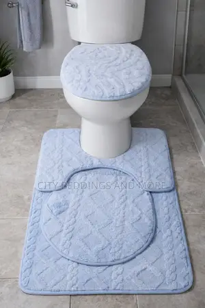 A Set of Bathroom Mats