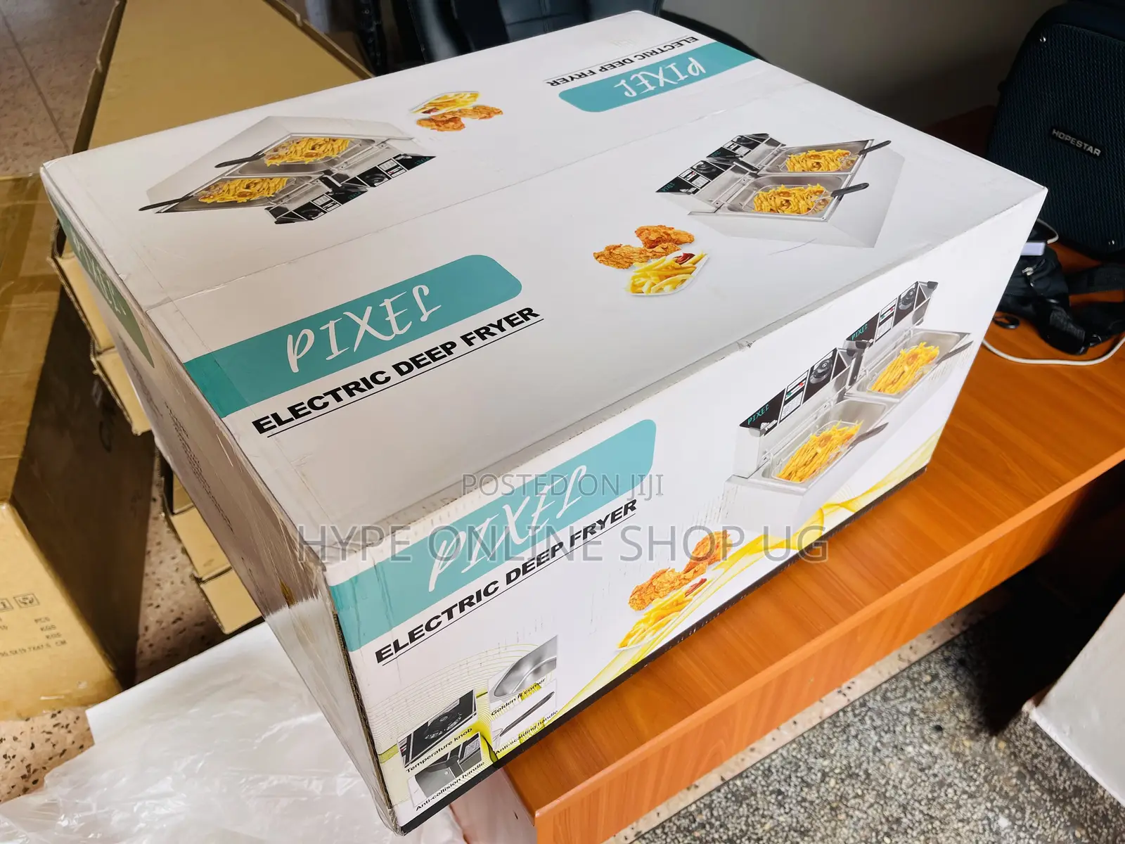 Suitable Double Pixel Electric Deep Fryer