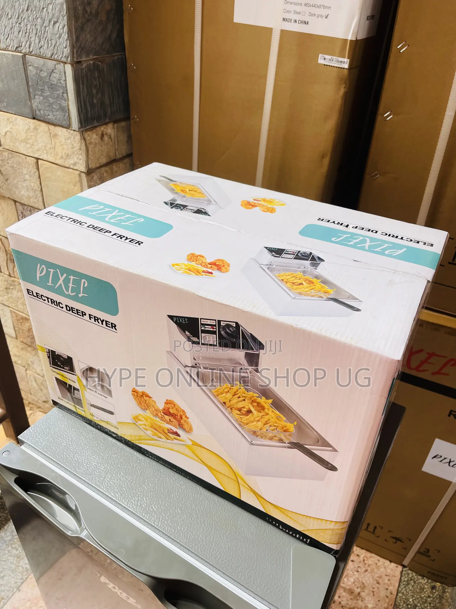 Efficient Commercial Kitchen Single Electric Deep Fryer