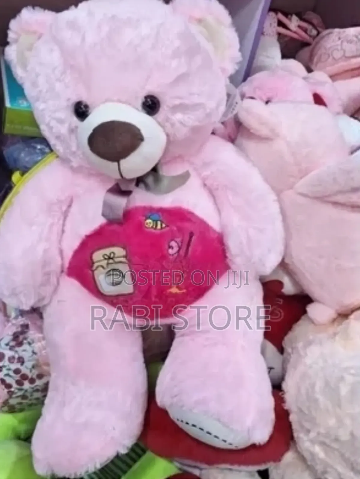 Plush Pink Teddy Bear
