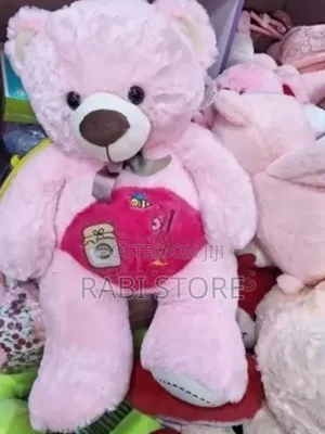Plush Pink Teddy Bear