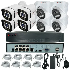 8mp Security Camera System Two Way Audio 8ch Poe Ip P2p, 1tb Hard Disk