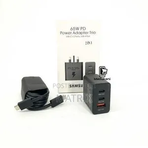 Samsung 65w Power Adapter Trio Super Fast Charger With 65w, 25w, 15w