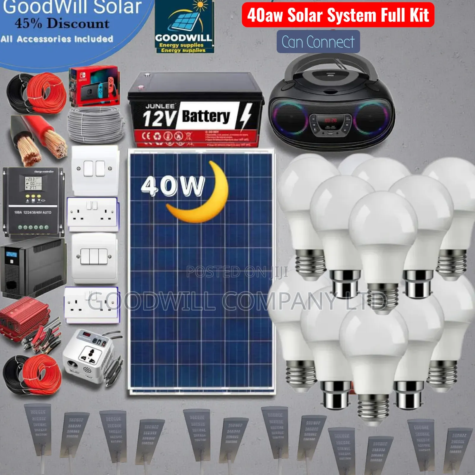 40w Next Power Solar Kit