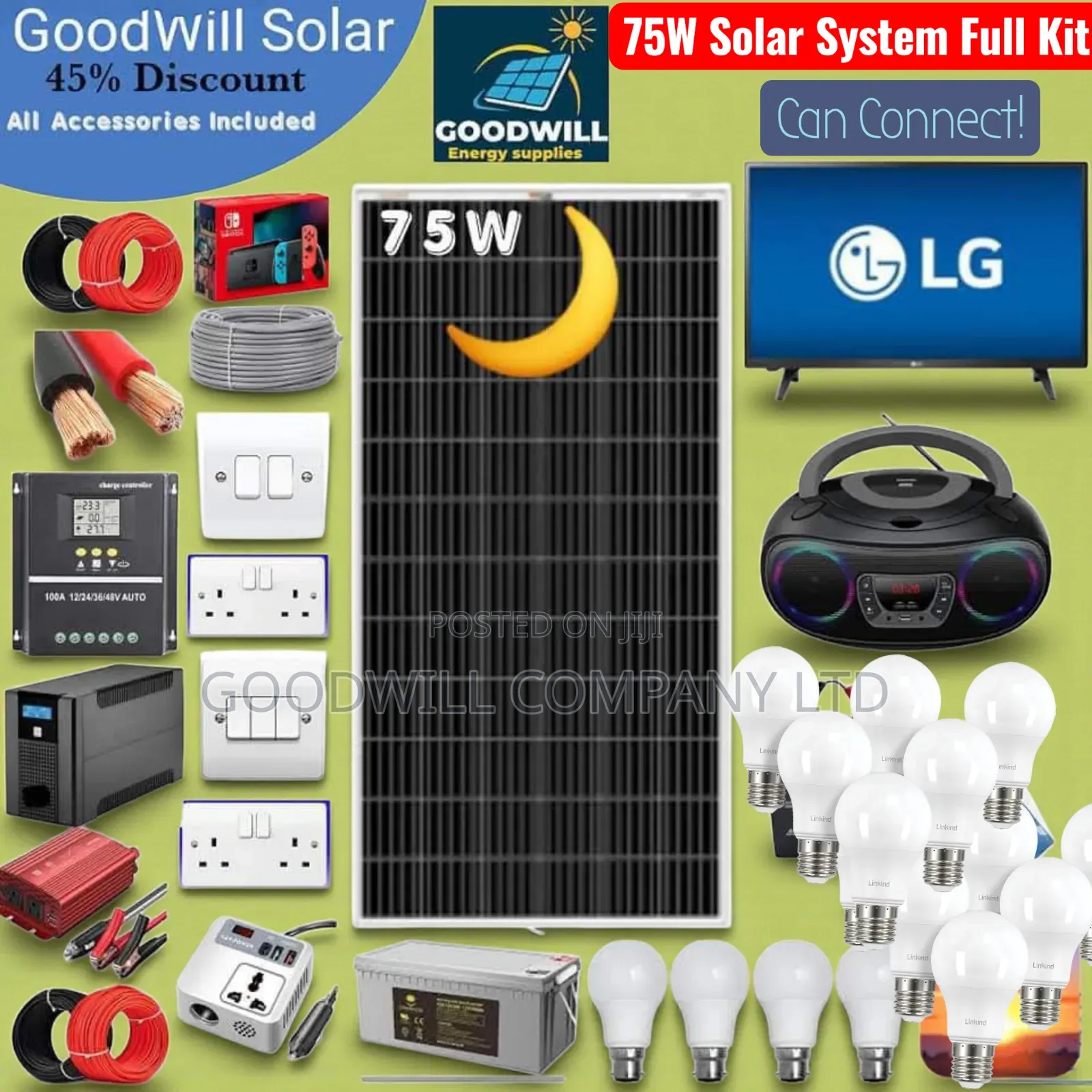 75w Next Power Solar Kit