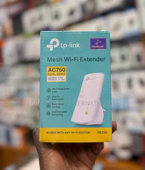 Tp-Link Re200 Ac750 Mesh Wi-Fi Range Extender