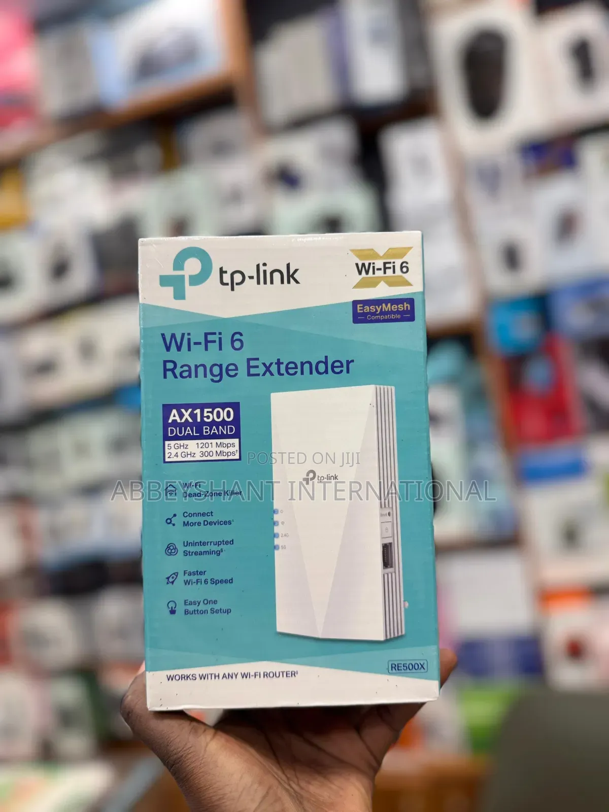 Tp-Link Re500x Ax1500 Wi-Fi 6 Range Extender