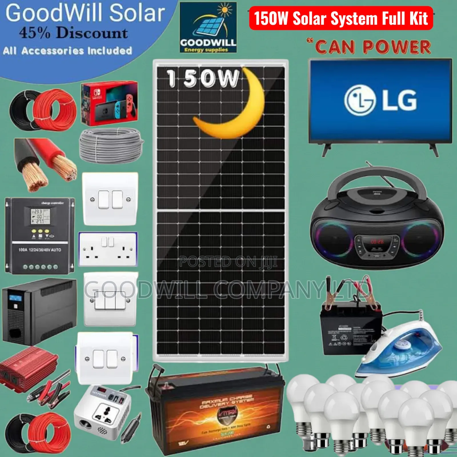 150w Next Power Solar Kit