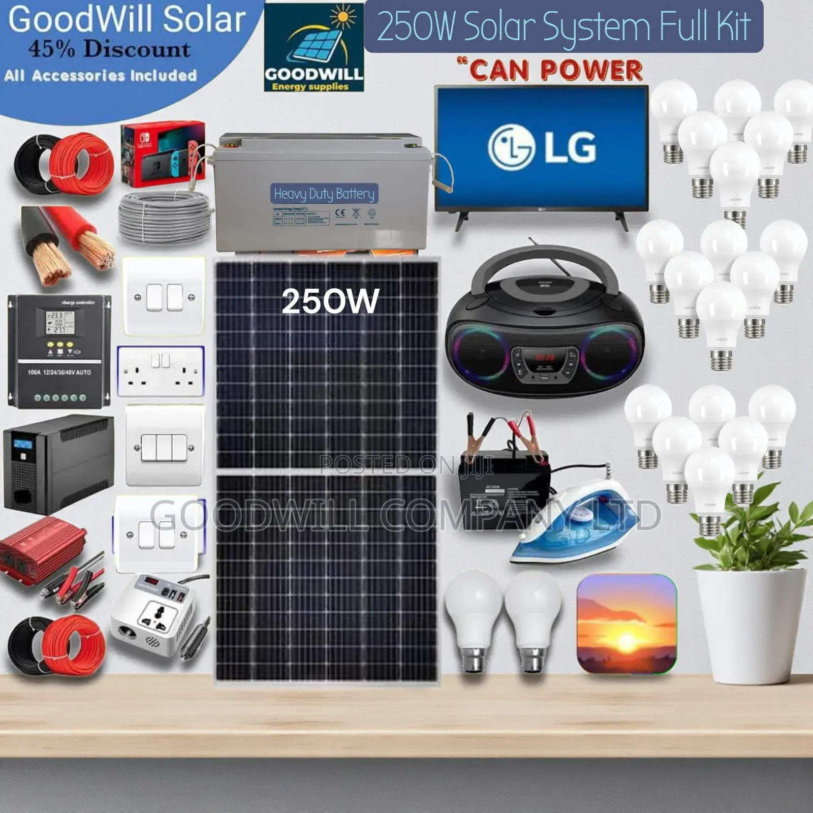 250w Next Power Solar Kit