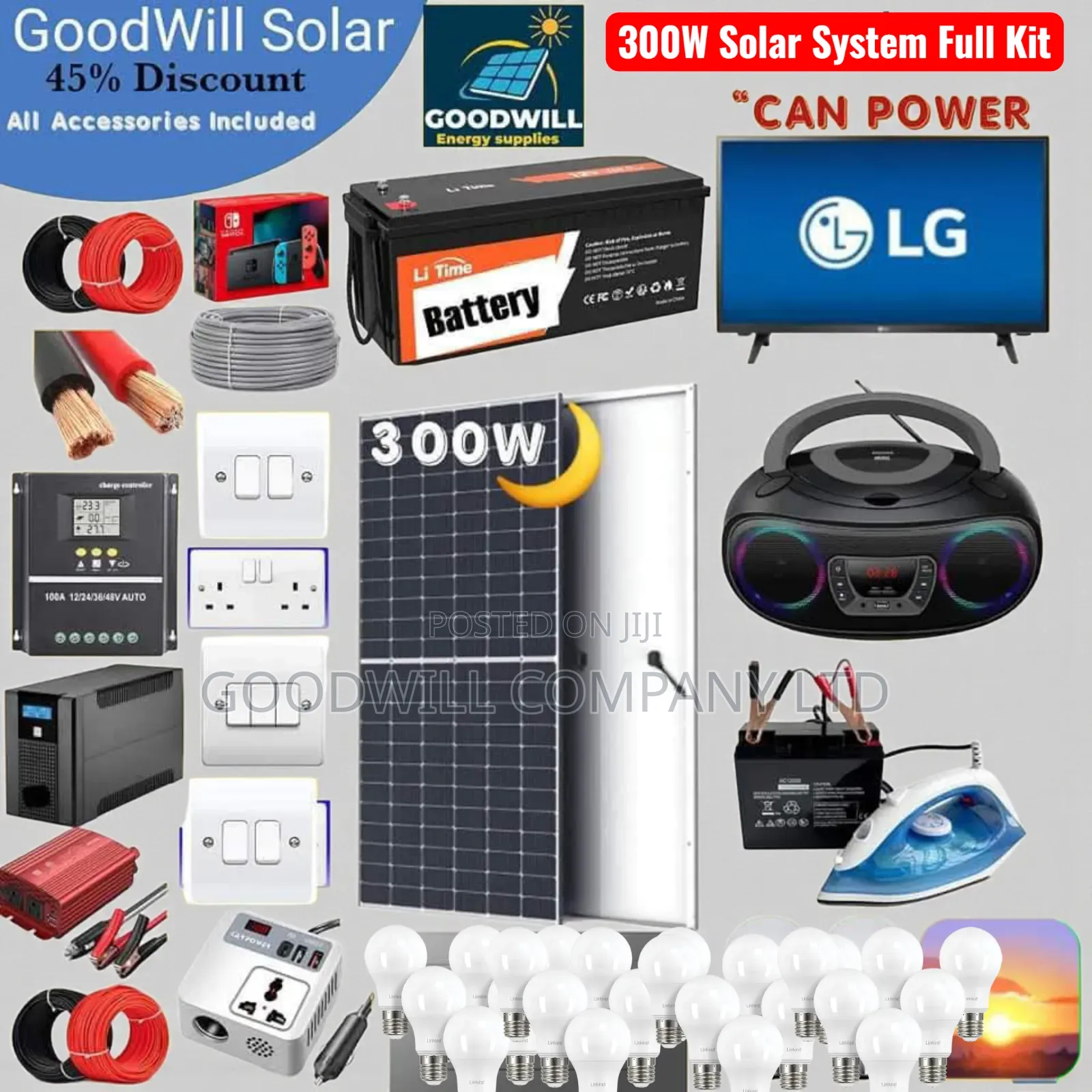 300w Next Power Solar Kit