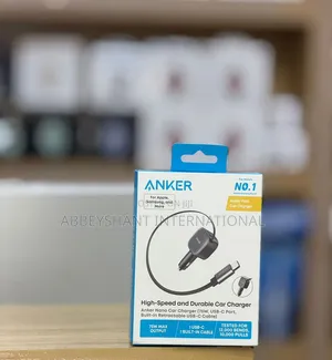 Anker Nano 75w Car Charger With Usb-C Cable