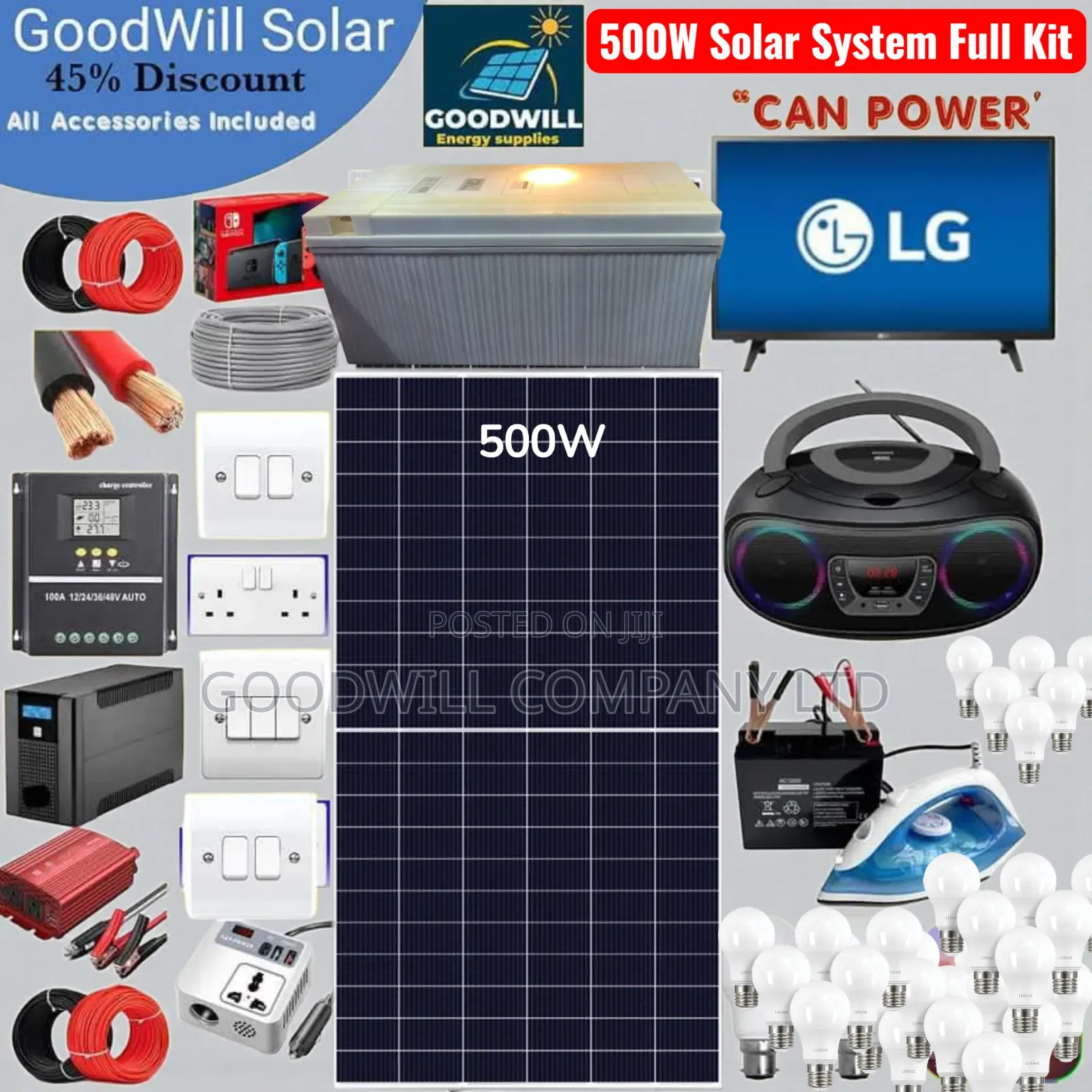 500w Next Power Solar Kit