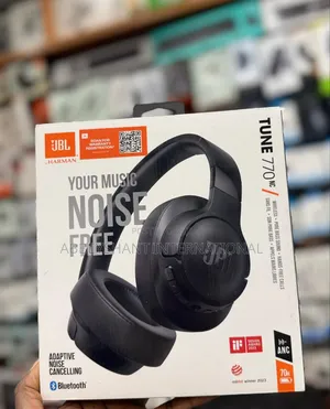 JBL Tune 770nc Headphones/Noise Cancelling Wireless Over-Ear Headphone