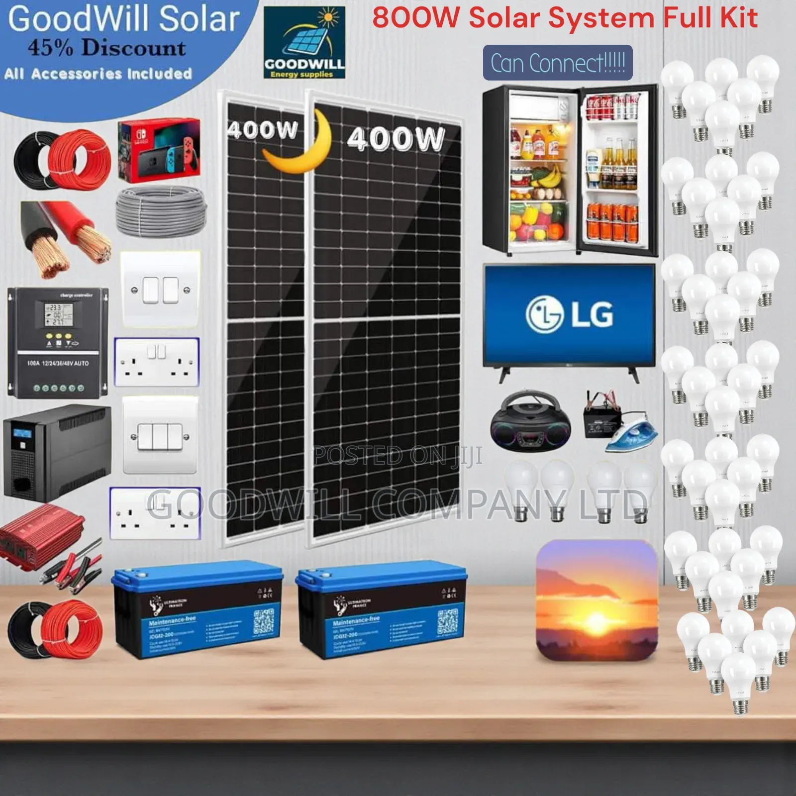 800w Next Power Solar Kit