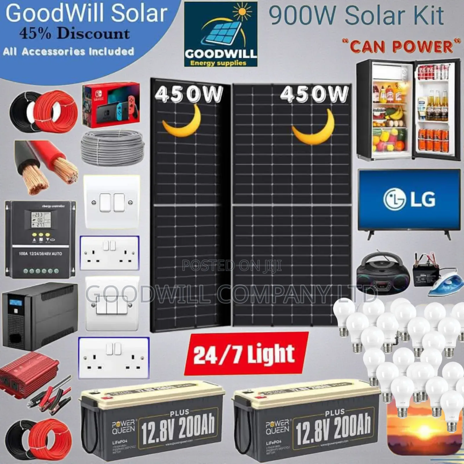 900w Next Power Solar Kit